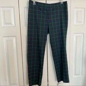 Tommy Hilfiger sz 12 green/blue plaid pants